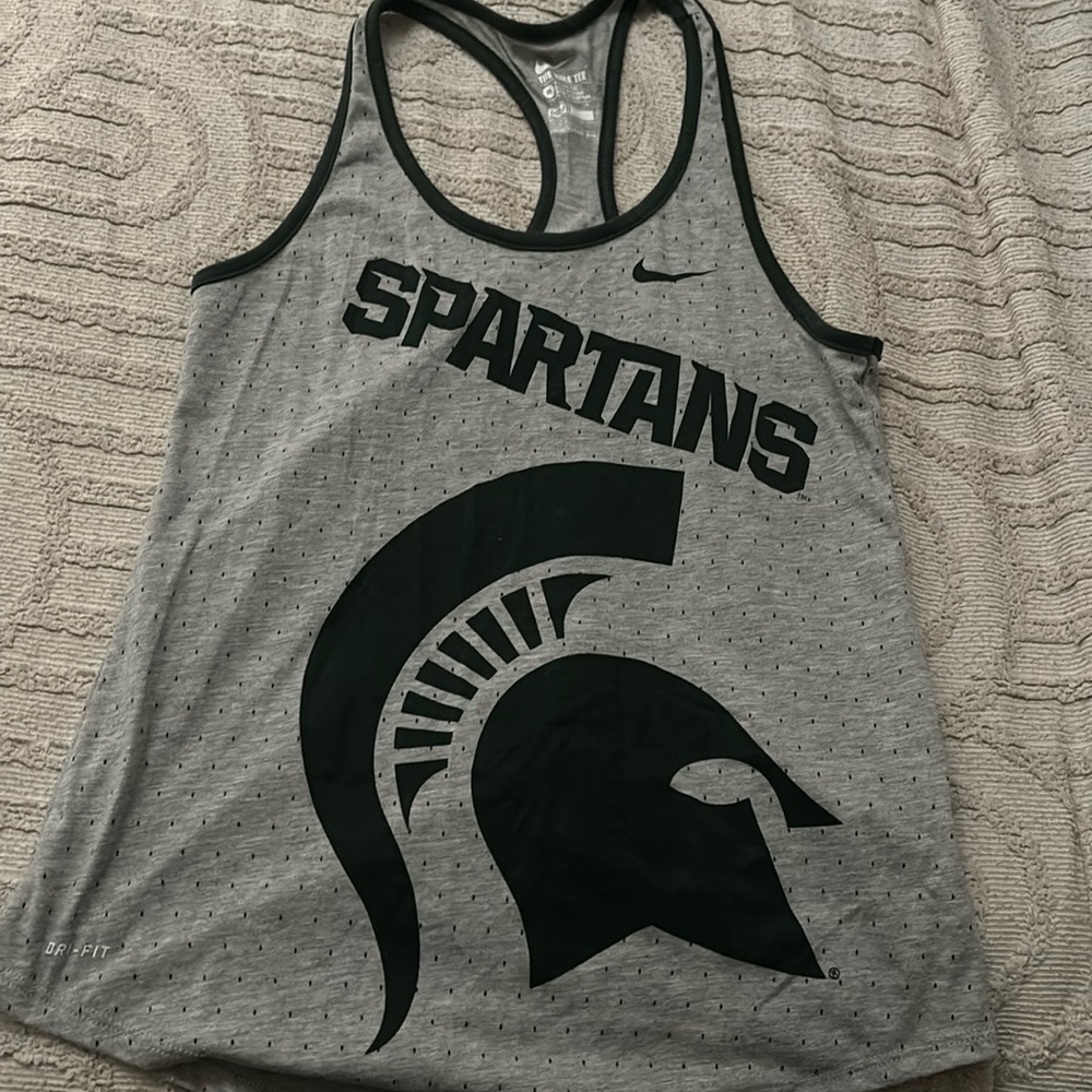 Michigan spartans tan